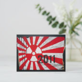 Japan 2011 ...ter nagedachtenis briefkaart (Staand voorkant)