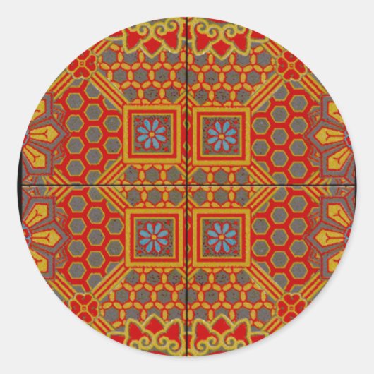 JAPAN 3C RONDE STICKER (Voorkant)