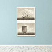 Japan 9 canvas afdruk (Insitu (Houten vloer))