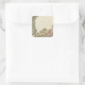 Japan 9 vierkante sticker (Tas)