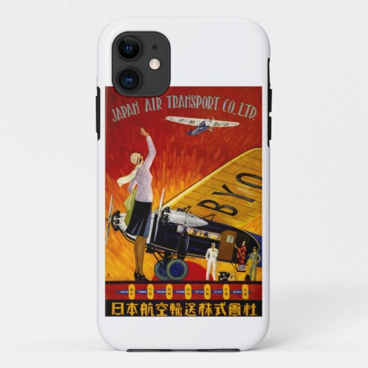 Japan Air Transport Case-Mate iPhone Case (Achterkant)