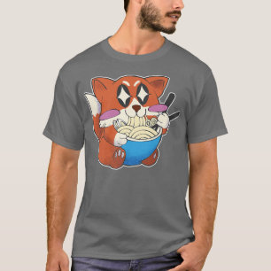 Japan Animal Cute Kawaii Japanse ramen Fox Anime T-shirt