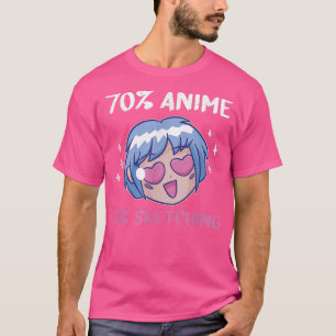 Japan Anime en Sketting Tiener meisjes T-shirt