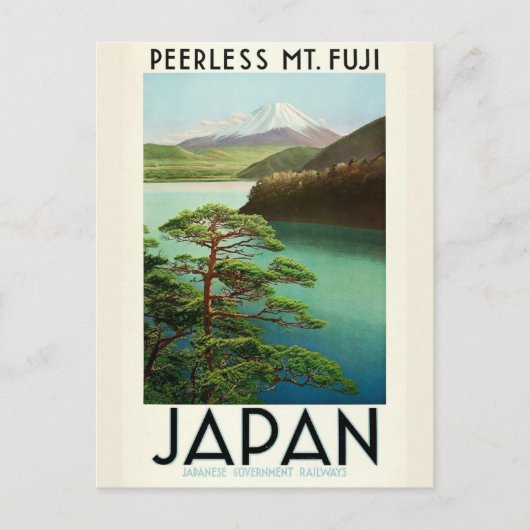 - Japan - berg Fuji - reizen Briefkaart (Voorkant)
