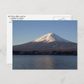 Japan - Briefkaart Fuji Japan (Voorkant / Achterkant)