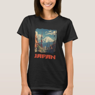 Japan Culture Fan graphic voor liefhebbers van Jap T-shirt