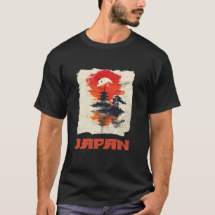 Japan Cultuur Fan graphics voor liefhebbers van Ja T-shirt