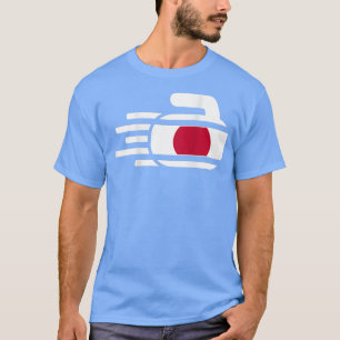 Japan Curling Rock Sport Fans Japanse Curlers Win T-shirt