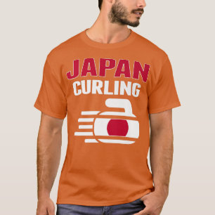 Japan Curling Team Fans Jersey Japanse Winter Spo T-shirt