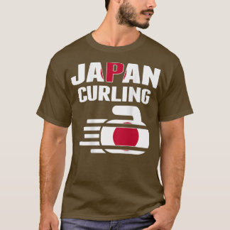 Japan Curling Team Fans Jersey Japanse Winter Spo T-shirt