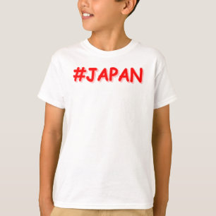 "#JAPAN" Cute Design. Bestel nu T-shirt