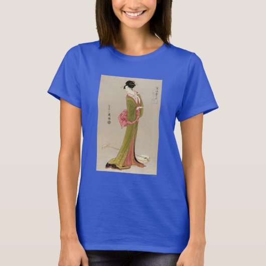 Japan: De Geisha Itsutomi T-shirt (Voorkant)
