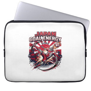 Japan Doel Energie Skelet Striker Naties Creatief Laptop Sleeve