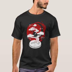 Japan Esthetische Bonsai Tuinman Boeddhistische Bo T-shirt