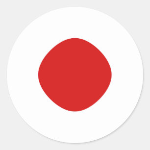 Japan Fisheye Vlag Sticker