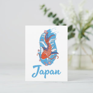 Japan Fishing logo Uitnodiging Briefkaart
