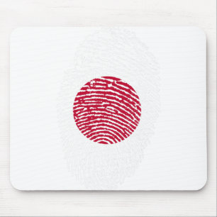 Japan Flag Fingerprint Country Pride Identity Muismat