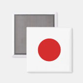 Japan Flag Magnet Magneet (Voorkant / Achterkant)