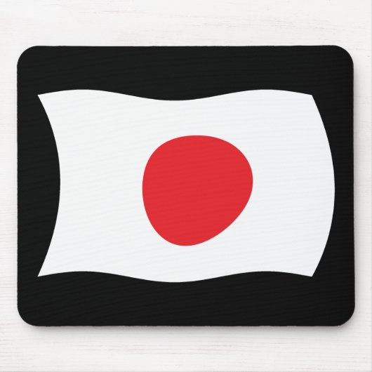 Japan Flag Mousepad Muismat (Voorkant)