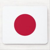 Japan Flag Mousepad Muismat (Voorkant)