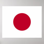 Japan Flag Poster (Voorkant)