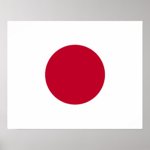 Japan Flag Poster