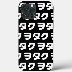 Japan Geek Wotaku ヲ タ ク Japanse Katakana-taal iPhone 13 Pro Max Hoesje