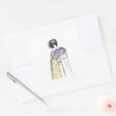 Japan Geisha Stickers Kunst (Envelop)