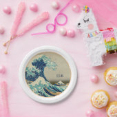  Japan, Great Wave off Kanagawa/Party whout Papieren Bordje (Feest)