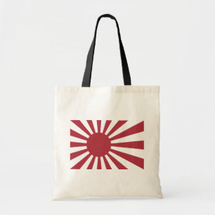 Japan Imperial Rising Sun vlag, Edo aan WW2 Tote Bag