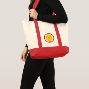 Japan Imperial Seal Embleem Cirkelvorm Tote Bag