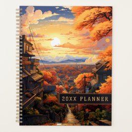 Japan in de herfst planner