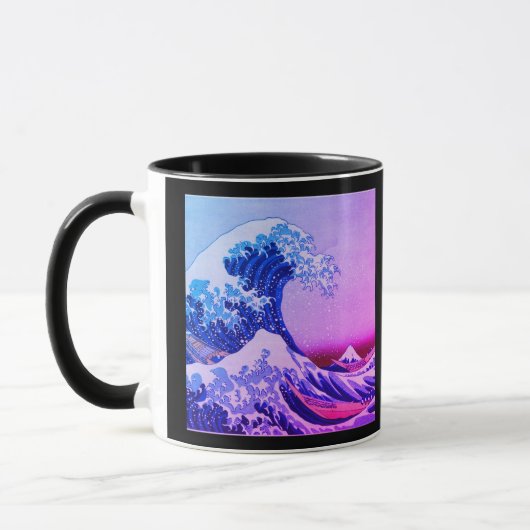 Japan - Japanse kunst (Great Wave of Kanagawa) Mok (Links)