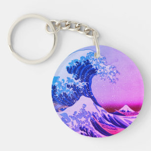 Japan - Japanse kunst (Great Wave of Kanagawa) Sleutelhanger