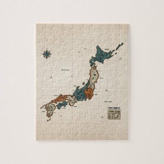 Japan -  kaart legpuzzel