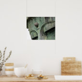 Japan, Kamakura. De Grote Boeddha van Kamakura, a Poster (Keuken)