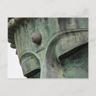 Japan, Kamakura. De Grote Boeddha van Kamakura, ee Briefkaart