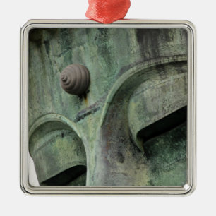 Japan, Kamakura. De Grote Boeddha van Kamakura, ee Metalen Ornament