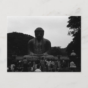 Japan Kamakura Great Buddha-toeristen Briefkaart