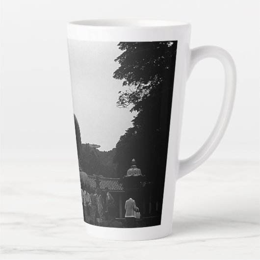 Japan Kamakura Great Buddha-toeristen HP La Latte Mok (Rechts)