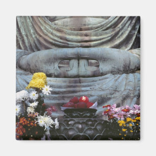Japan, Kanagawa Pref., Kamakura. Bloemen Magneet