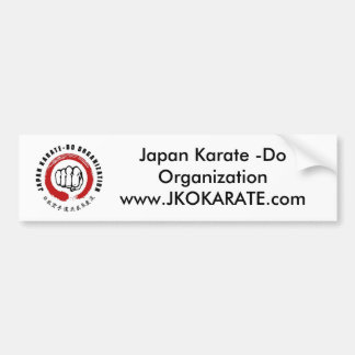 Japan Karate - Do Bumpersticker