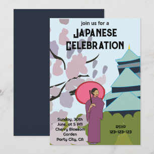 Japan Kersenbloesem Japans Viering Japan Kaart