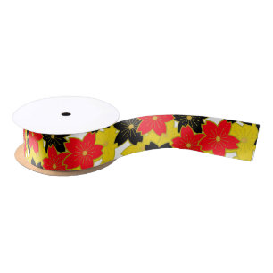 japan kimono styled sakura ribbon lint