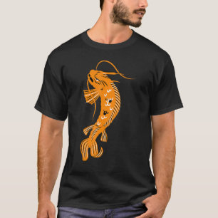 Japan Koi Japanse viskers bloesem 40 T-shirt