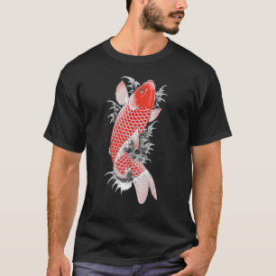 Japan Koi Japanse viskers bloesem 87 T-shirt