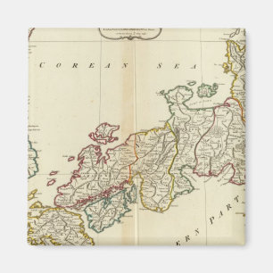 Japan, Korea Magneet