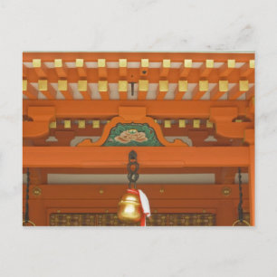 Japan, Kyoto, Fushimi, Inari Grote Heilige Schrijn Briefkaart