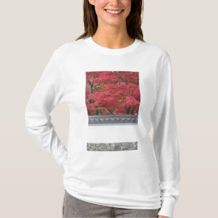 Japan, Kyoto, herfstkleuren bij Eikando-tempel T-shirt