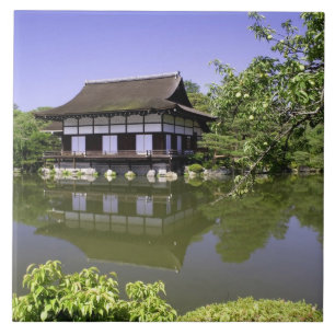 Japan, Kyoto, Japanse tuin van Heian Schrijn Tegeltje